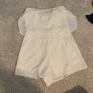 White Romper